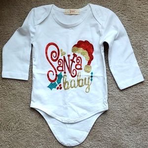 Infant Santa shirt